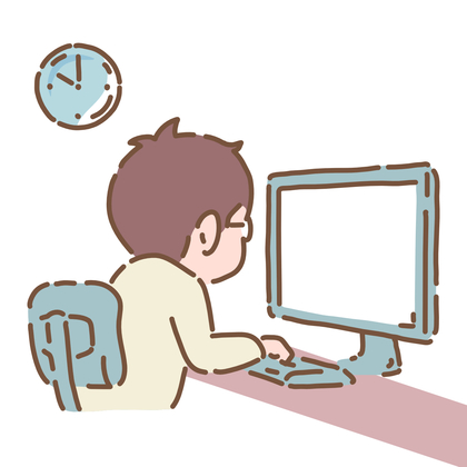 徹夜して作業することも…